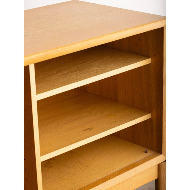 Mid 20th Century H. W. Klein for Bramin Oak Sideboard For Sale - Image 9 of 17