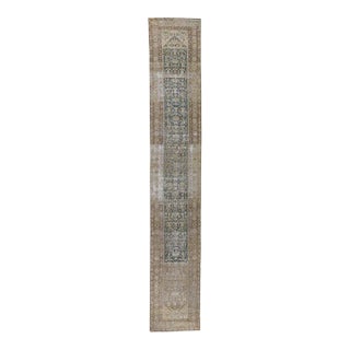 Antique Persian Malayer Runner - 0'3'02 x 19'03 For Sale