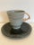 Ceramic Michael Lambert Rare 1984 Hand Signed Art Deco Inspired Cups and Saucer Set- 8 Pieces For Sale - Image 7 of 12