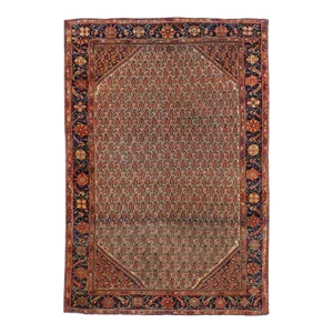 Antique Farahan Sarouk Rug 4'4'' X 6'7''
