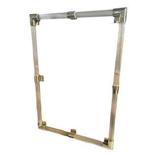 Monumental Italian Venetian Torchon Murano Glass Wall Mirror by Simoeng for Simoeng For Sale