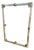 Monumental Italian Venetian Torchon Murano Glass Wall Mirror by Simoeng for Simoeng For Sale