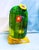 Large 13" Cactus cookie jar. Clay Art 2004. Southwest themed Saquaro cactus hand painted novelty cookie jar. The square...