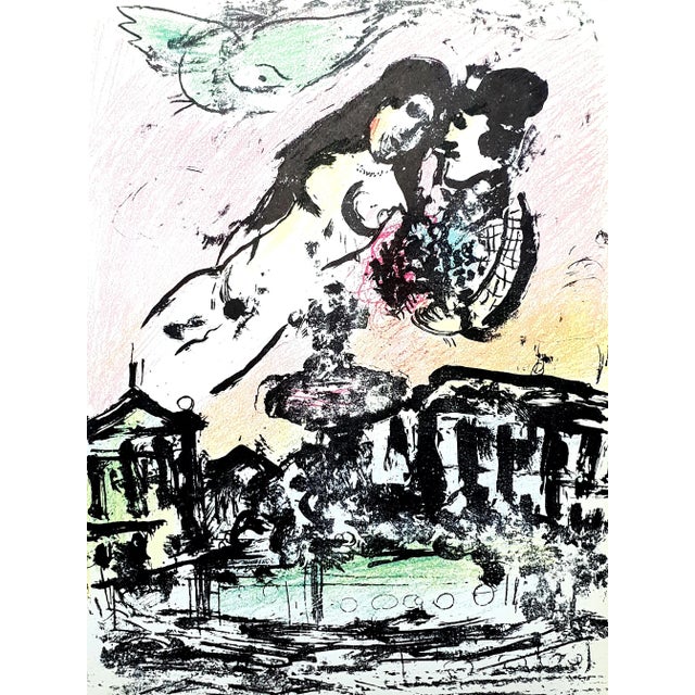 Marc Chagall - Original Lithograph 1963 For Sale