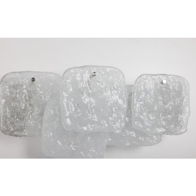 Large Wall Light in Murano Glass from Kalmar, Austria, 1960s For Sale - Image 12 of 14