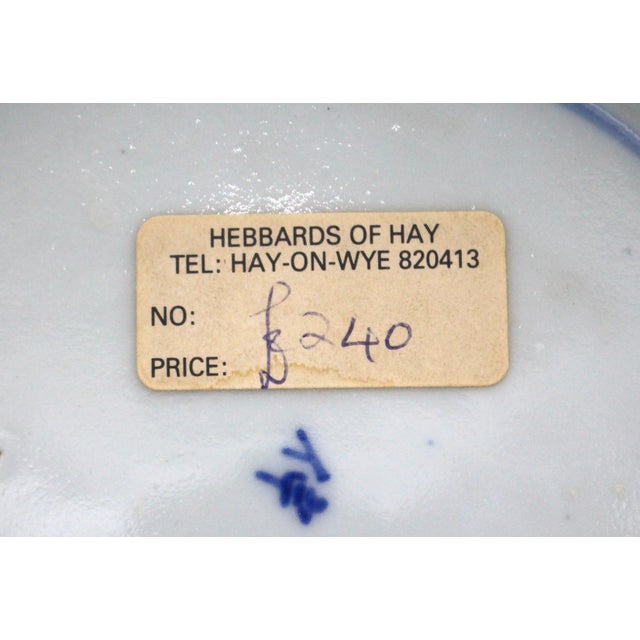 Mid 19th Century C. 1860s Japanese Scalloped Imari Chop Plate For Sale - Image 5 of 5