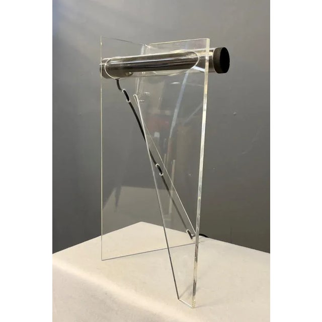 Plastic Table Lamp by Theodor Neumaier for Lamperti, 1970s For Sale - Image 7 of 7