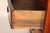 American Federal Feathered Birch and Mahogany Bow Front Chest of Drawers For Sale - Image 11 of 12