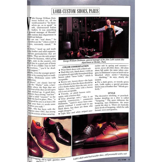 White M The Civilized Man April 1986 For Sale - Image 8 of 9