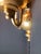 Metal 1980s Chapman Dutch Baroque-Style Two-Light Solid Brass Wall Sconce For Sale - Image 7 of 13