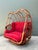 Wood Vintage Boho Rattan Swivel Lounge Hooded Loveseat For Sale - Image 7 of 12