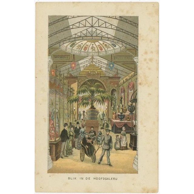 Views of Amsterdam and Dutch Colonies, 1883, Paper, Set of 18 For Sale - Image 16 of 18