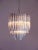 Venini Style Chandeliers in Murano with 92 Trasparent Prism, 1990 For Sale - Image 9 of 15