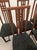 Mid-Century Modern Modern Ims SRL Italian High Back Dining Chairs For Sale - Image 3 of 5