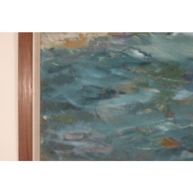 Luv, Seashore, 1962, Oil on Panel, Framed For Sale - Image 10 of 18