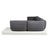 Jalis Corner Sofa in Grey Fabric from COR For Sale - Image 12 of 14
