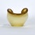 Mid-Century Modern 1960s Amber & Brown European Art Glass Bowl For Sale - Image 3 of 10
