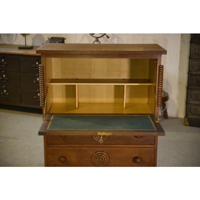 Secretary attributed to Charles Dudouyt, 1950s For Sale - Image 10 of 16