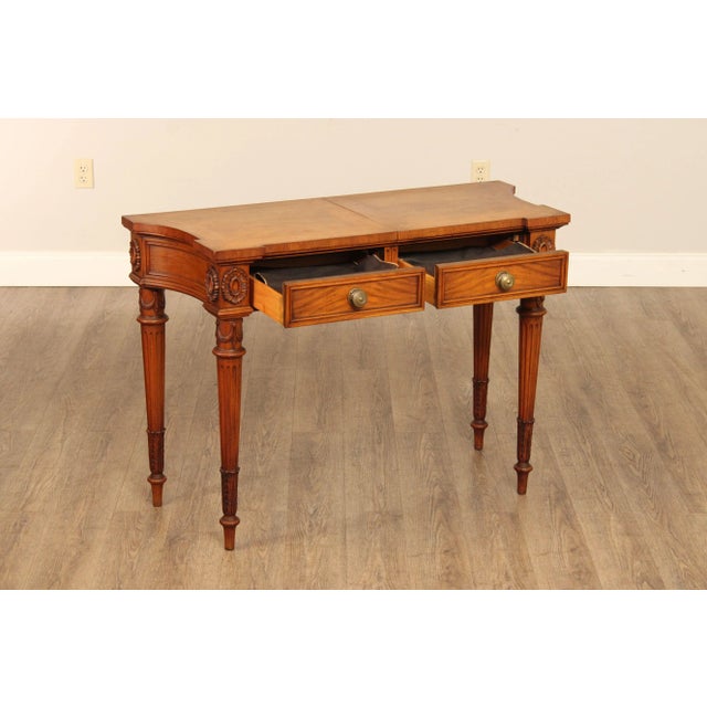 French Karges Italian Neoclassical Style Expandable Sideboard For Sale - Image 3 of 13