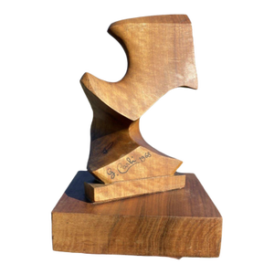 Abstract Wood Sculpture, 1968, Giuseppe Carli (Italian, 1915-1987)