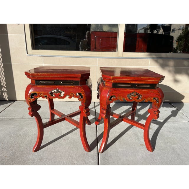 Early Pair of Fijian Tables For Sale - Image 10 of 10