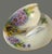 Mid 20th Century Vintage r.c. Versailles Bavaria Painted Gilded Purple Aster Floral Porcelain 4piece Tea Set For Sale - Image 5 of 9