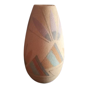 1970s Signed Navajo Salt Glazed Decorative Vase