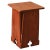 Crafters and Weavers Mission Oak Tabouret Side Table -Michael's Cherry For Sale - Image 4 of 4
