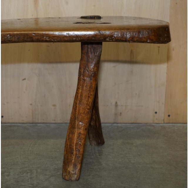 18th Century Spanish Three Legged Coffee Table, 1740s For Sale - Image 10 of 18