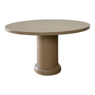 Lacquered Clay Pedestal Tale For Sale