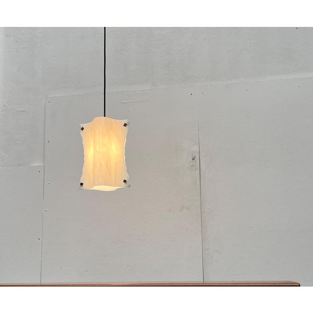 Vintage Postmodern Italian Murano Glass Pendant Lamp, 1970s For Sale - Image 13 of 18