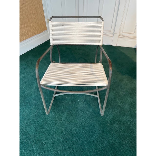 Sienna 1960s Brown Jordan Bronze Rocker For Sale - Image 8 of 8