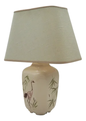Vintage Table Lamp from Mideramica Pottery, Portugal, 1980s