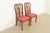 Baker Furniture Company Baker Furniture Style Queen Anne Solid Walnut Side Chairs or Dining Chairs, Pair For Sale - Image 4 of 14