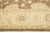 Transitional Paki Peshawar Handmade Wool Rug in a Warm Brown For Sale - Image 9 of 9