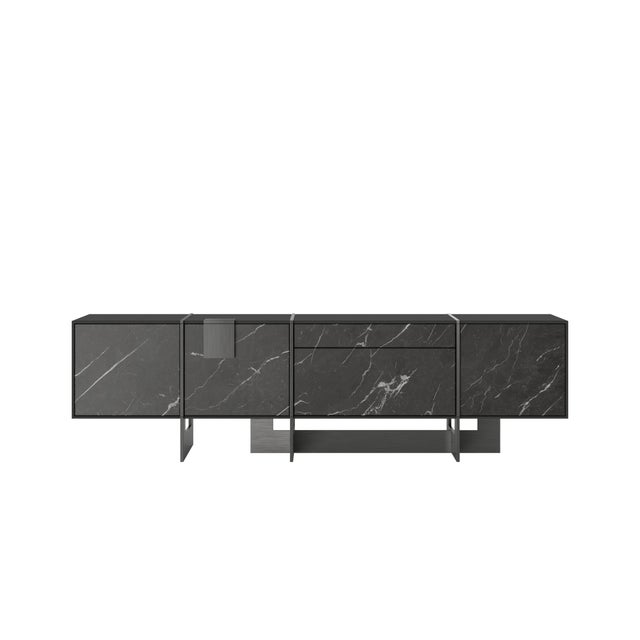 Black Coloma TV Unit by Porus Studio For Sale - Image 8 of 8