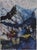 Salvador dali (1904-1989) the alps, 1969 original lithograph and heliogravure (matthieu and draeger workshops) signature...