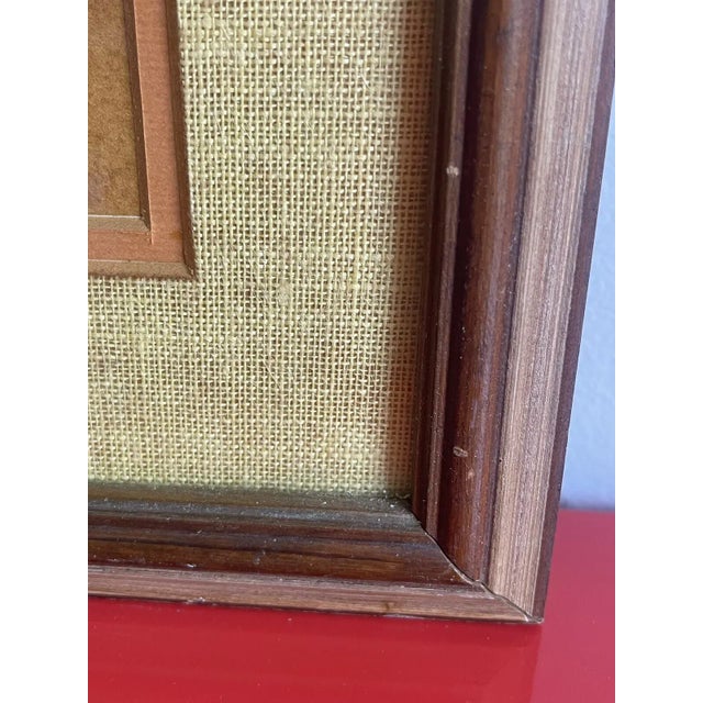 1960s Abstract Impressionist Gouache MCM Postmodern Painting Art Signed 1950s For Sale - Image 5 of 7