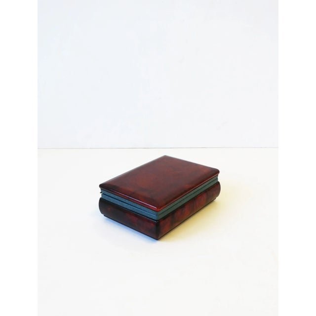 Modern Italian Alabaster Marble Jewelry Box For Sale - Image 3 of 13