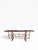 1970s Vintage McGuire San Francisco Convertible Bamboo & Rosewood Dining Console Table For Sale - Image 5 of 17
