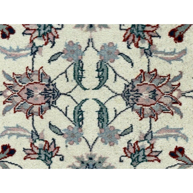2ft 6 in X 13ft 6 in Persian Style Floral Wool Runner Rug For Sale - Image 10 of 12
