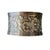 Vintage silver Christofle floral and shield napkin ring. Depicts embossed shield and floral design. Marked "Christofle" on...