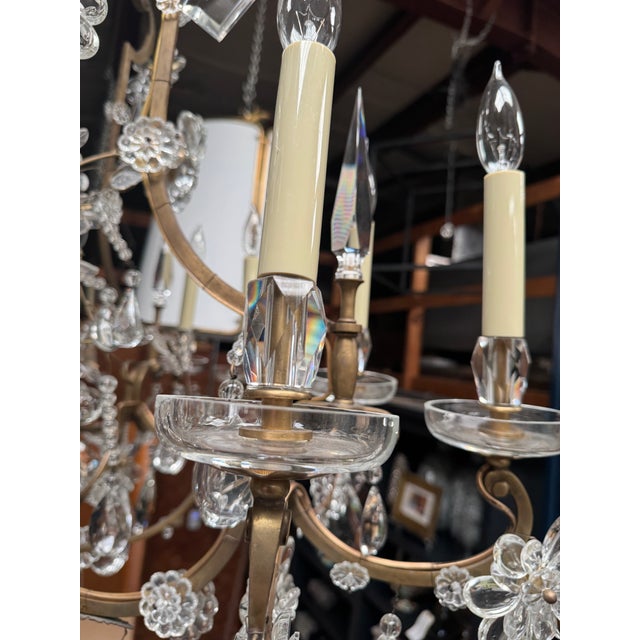 Vestry Crystal Chandelier For Sale - Image 10 of 11