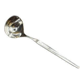 C. 1930s 800 Standard Silver Soup or Punch Ladle by Robbe & Berking, Flensburg, Germany For Sale