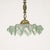 Art Deco Piecrust Hanging Lamp For Sale - Image 4 of 6