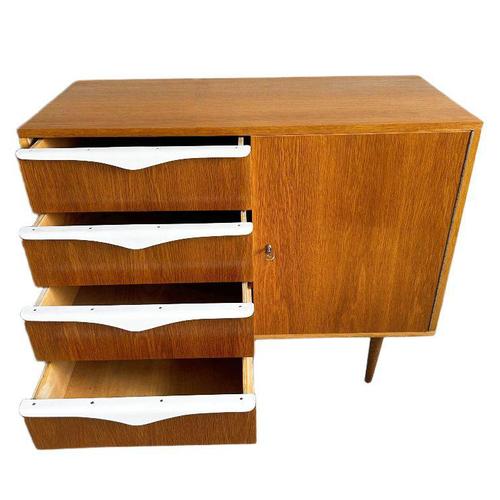 Mid-Century Danish Chest of Drawers by František Jirák, 1960s For Sale - Image 10 of 11