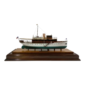 Period Builders Model of the Private Yacht "Caritas"