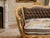 1950s French Atelier Louis XVI Gold Beech Settee - 1 Pc For Sale - Image 4 of 13
