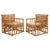 Mid-Century Bamboo and Rattan Armchairs attributed to Vivai del Sud, Italy, 1970s, Set of 2 For Sale - Image 16 of 16