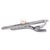 1990s 1990s Mikimoto Estate Akoya Pearl Tie Bar Sterling Silver 5.91 Grams For Sale - Image 5 of 12